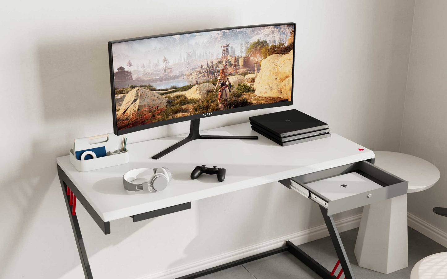 Ace Multimedia Workstation — Computer Desk