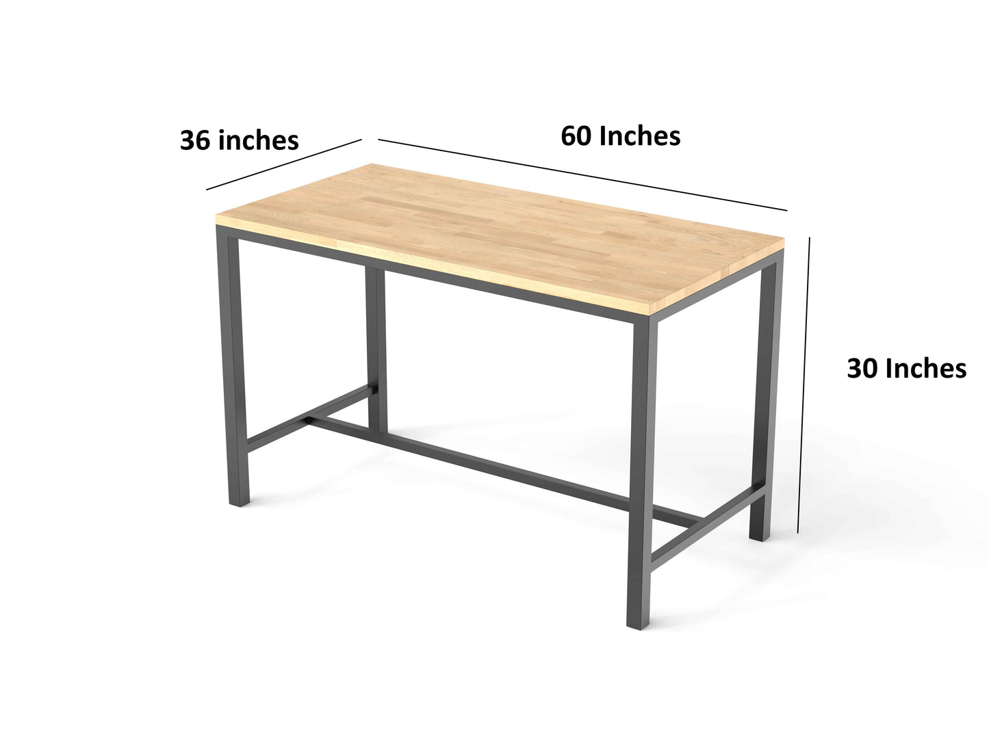 Acaza Dining Table - Malay Oak