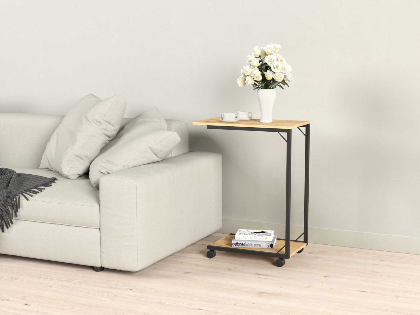 Acaza Laptop Table - Malaysian Oak