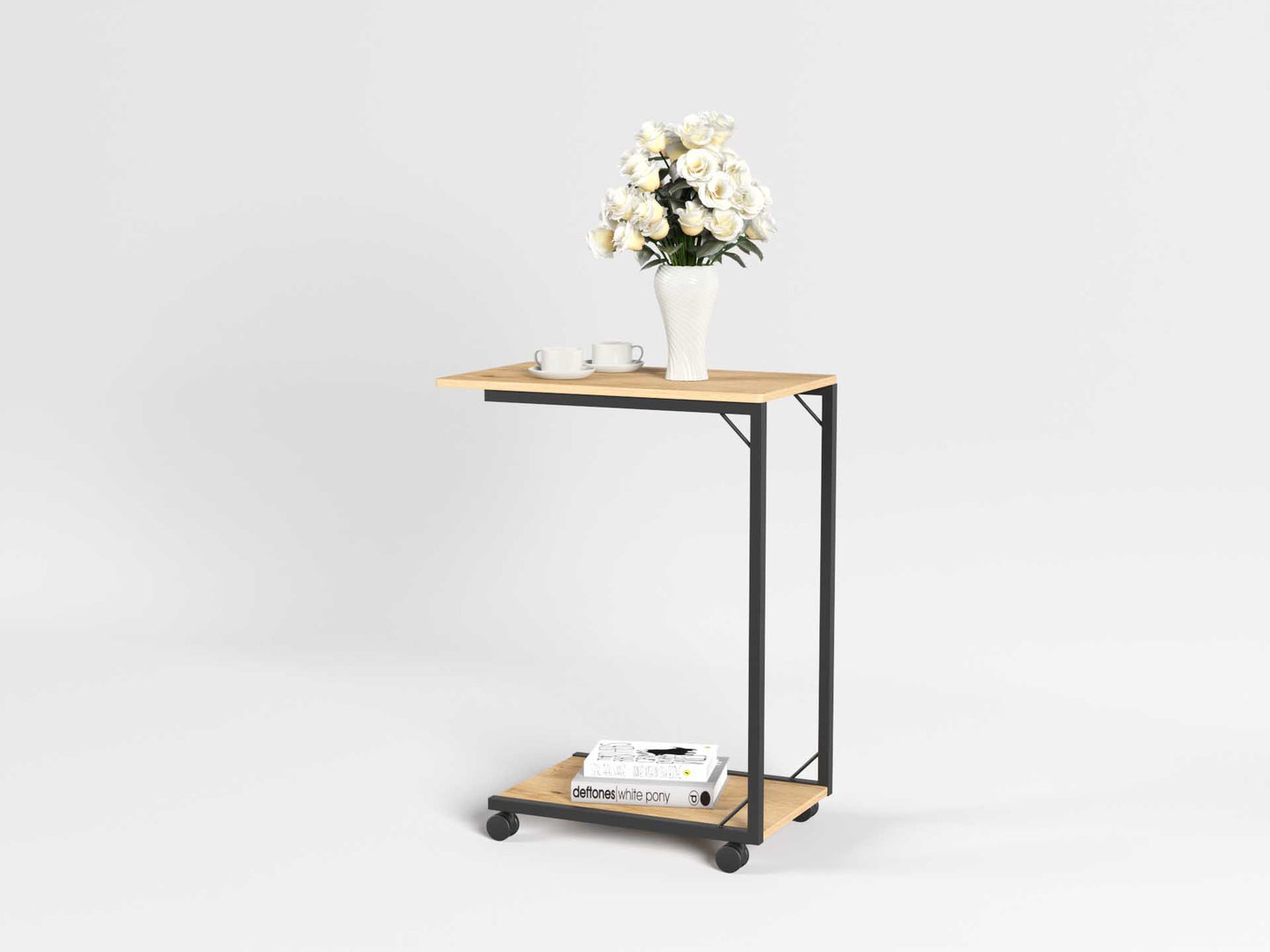 Acaza Laptop Table - Malaysian Oak