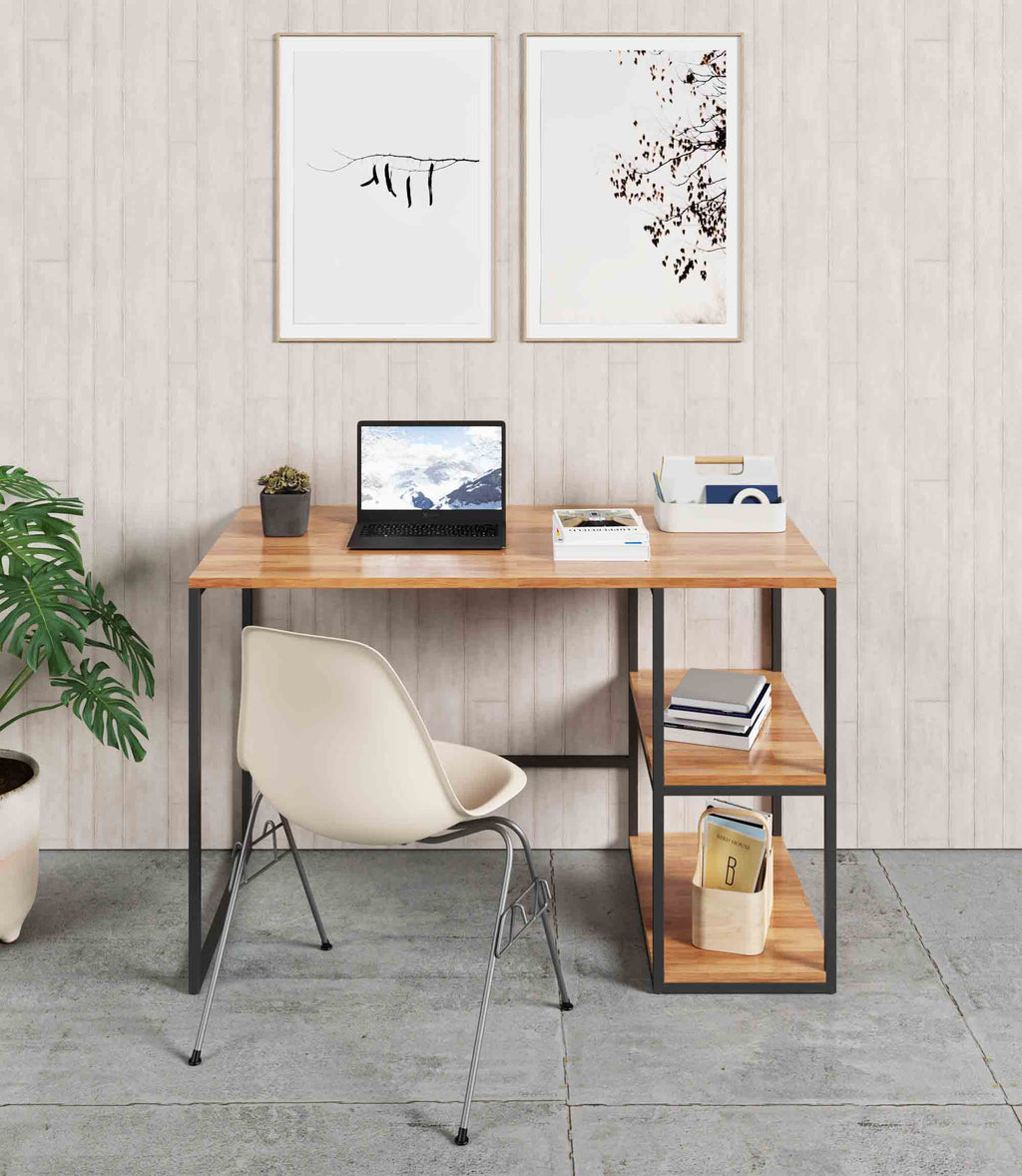 Aura Desk with a Shelf