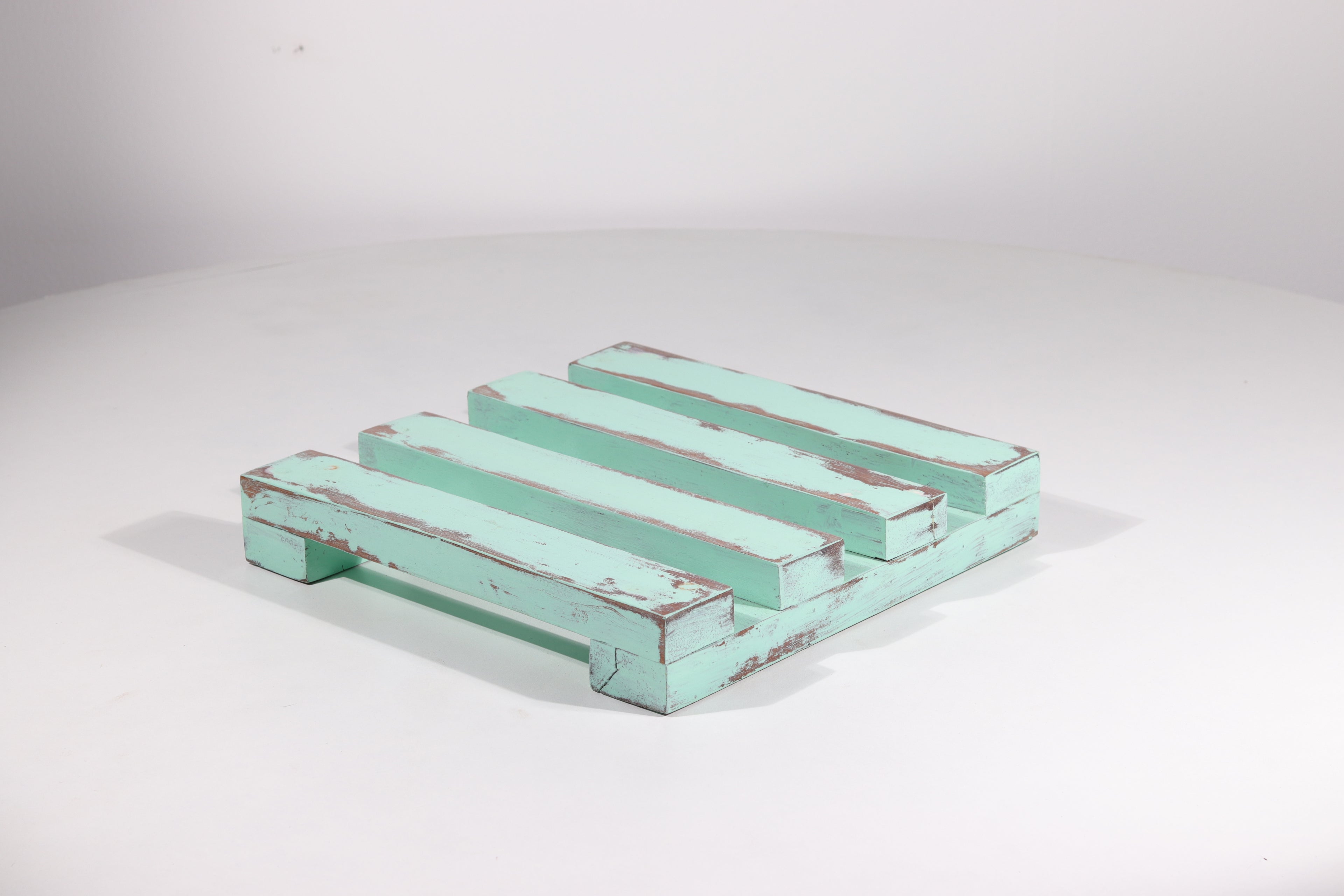Wooden Planter Stand - Distressed Finish
